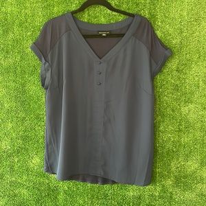 Navy Blouse XL
